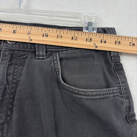 Carhartt Jeans Mens Size 30 Gray Rugged Flex Canvas 5 Pocket Work Pant Relaxed - Picture 8 of 13